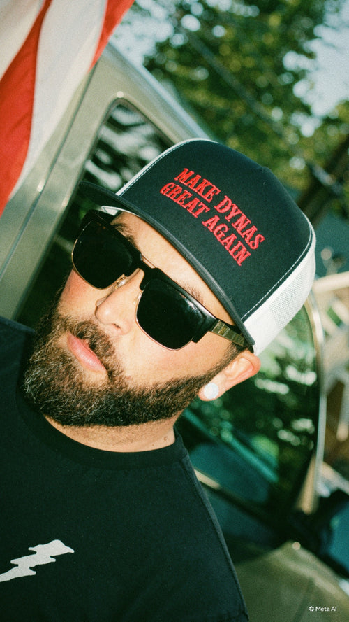 "Make Dynas Great Again" Embroidered Mesh Snapback