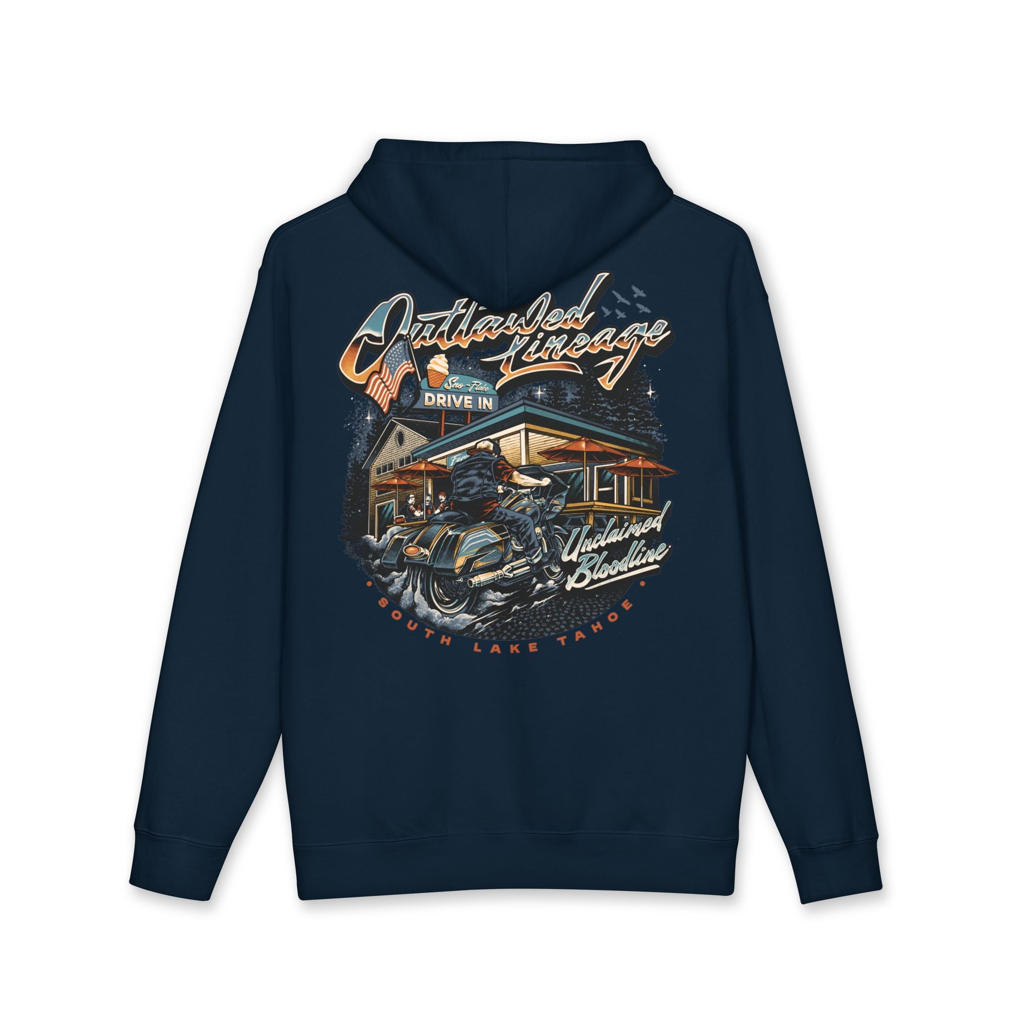 Vintage Drive-In Graphic Hoodie